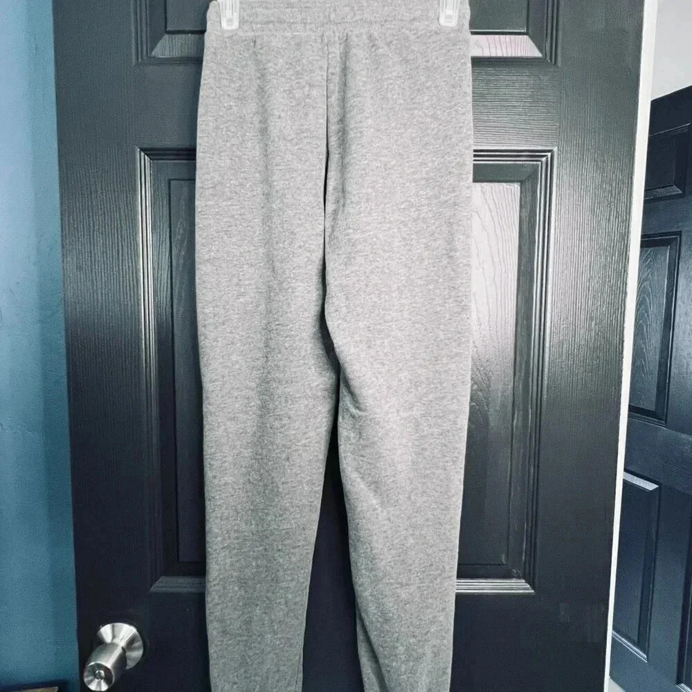 Micky Mouse Jogger Disney Kids Sweatpants Charcoal Cuffed Ankle Size XS - Picture 3 of 8